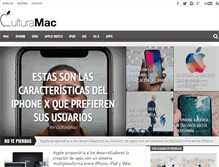 Tablet Screenshot of culturamac.com